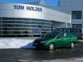 2002 Grabber Green Metallic Ford Focus SE Sedan  photo #1