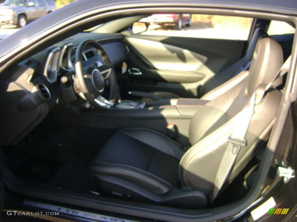 2010 Camaro SS Coupe - Black / Black photo #4