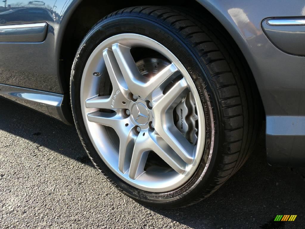 2005 CL 55 AMG - Flint Grey Metallic / Charcoal photo #25