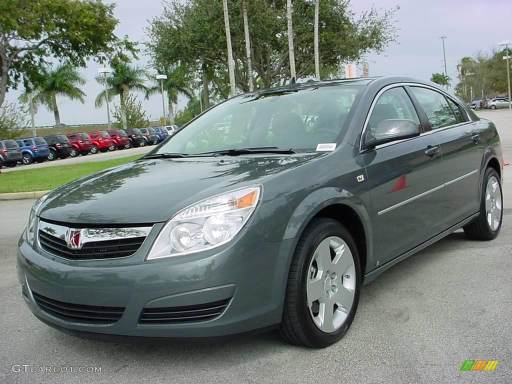 2008 Aura XE 3.5 - Techno Gray / Gray photo #7