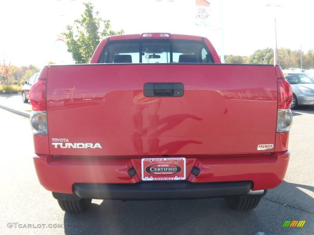 2007 Tundra Regular Cab - Radiant Red / Graphite Gray photo #4