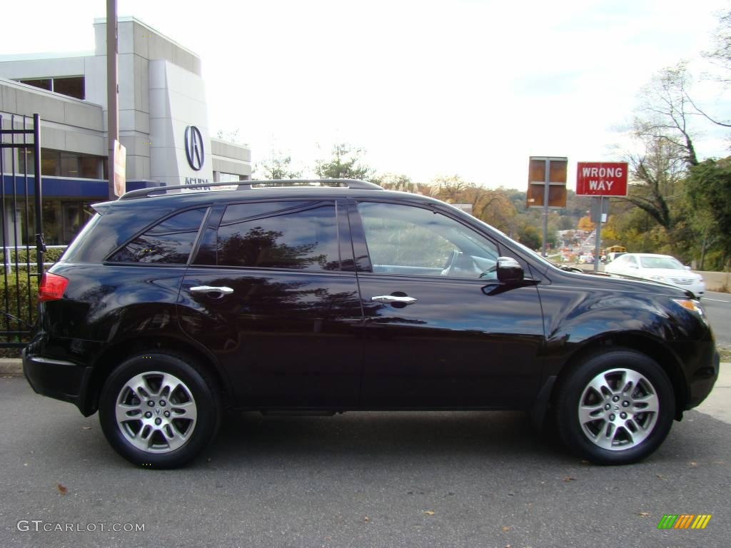 2007 MDX  - Formal Black Pearl / Ebony photo #3