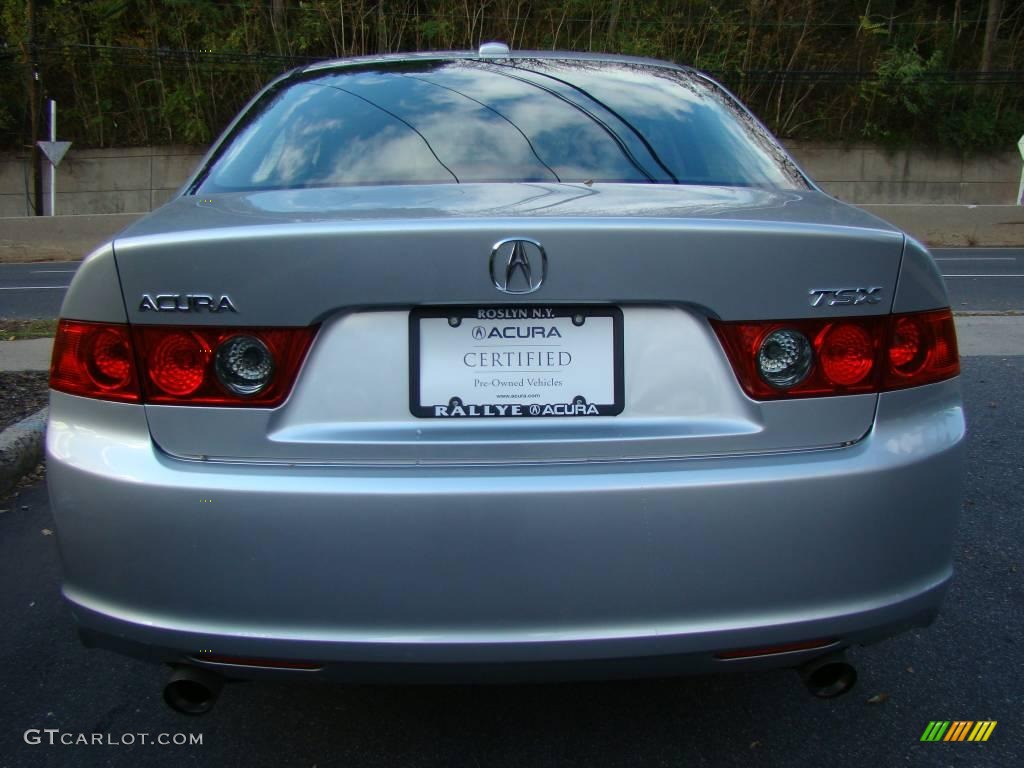 2008 TSX Sedan - Alabaster Silver Metallic / Ebony photo #5