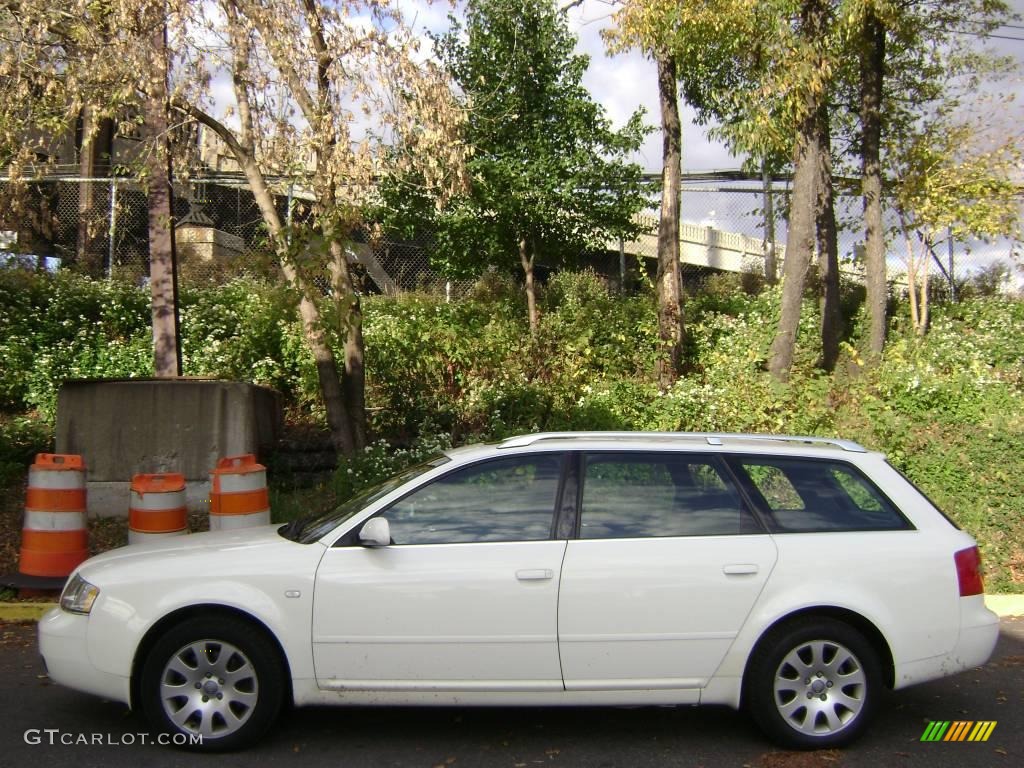 2001 A6 2.8 quattro Avant - Casablanca White / Onyx photo #5