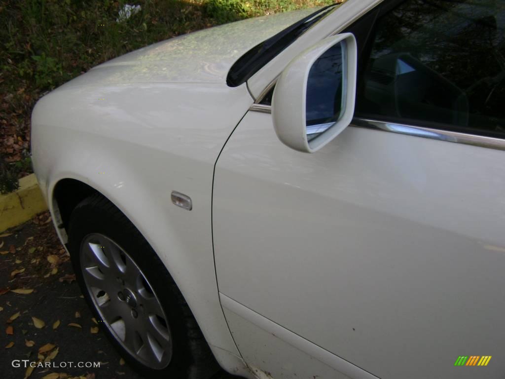 2001 A6 2.8 quattro Avant - Casablanca White / Onyx photo #13