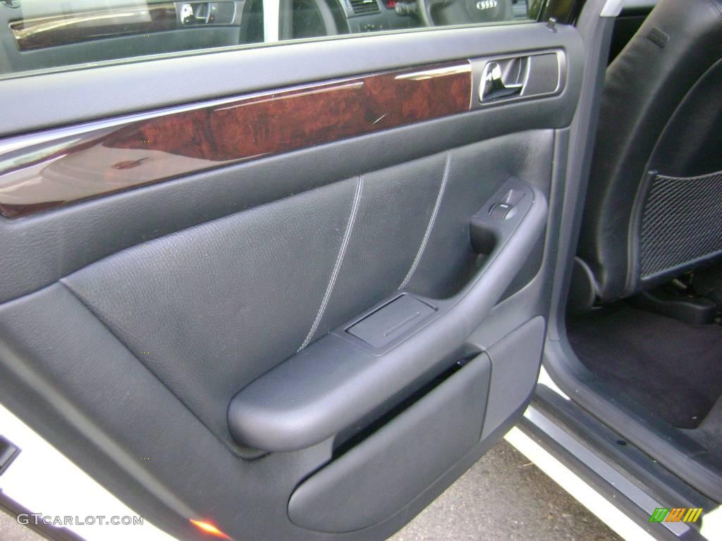 2001 A6 2.8 quattro Avant - Casablanca White / Onyx photo #16