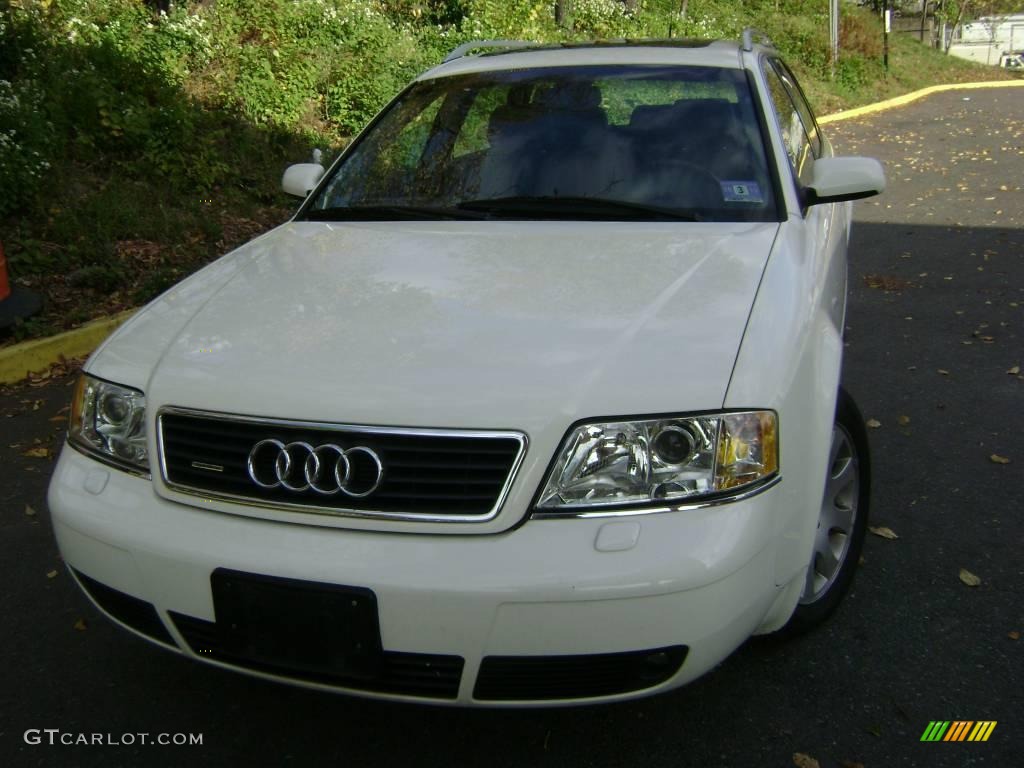 2001 A6 2.8 quattro Avant - Casablanca White / Onyx photo #21