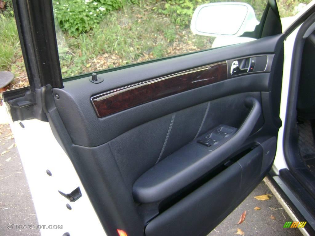 2001 A6 2.8 quattro Avant - Casablanca White / Onyx photo #22