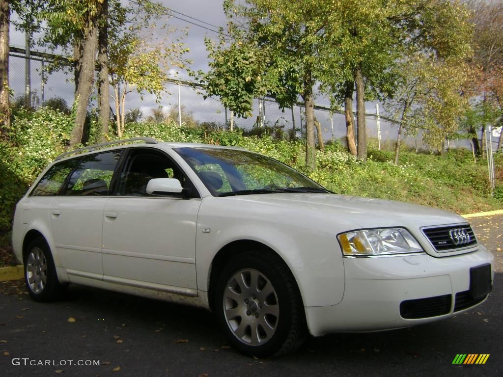 2001 A6 2.8 quattro Avant - Casablanca White / Onyx photo #35