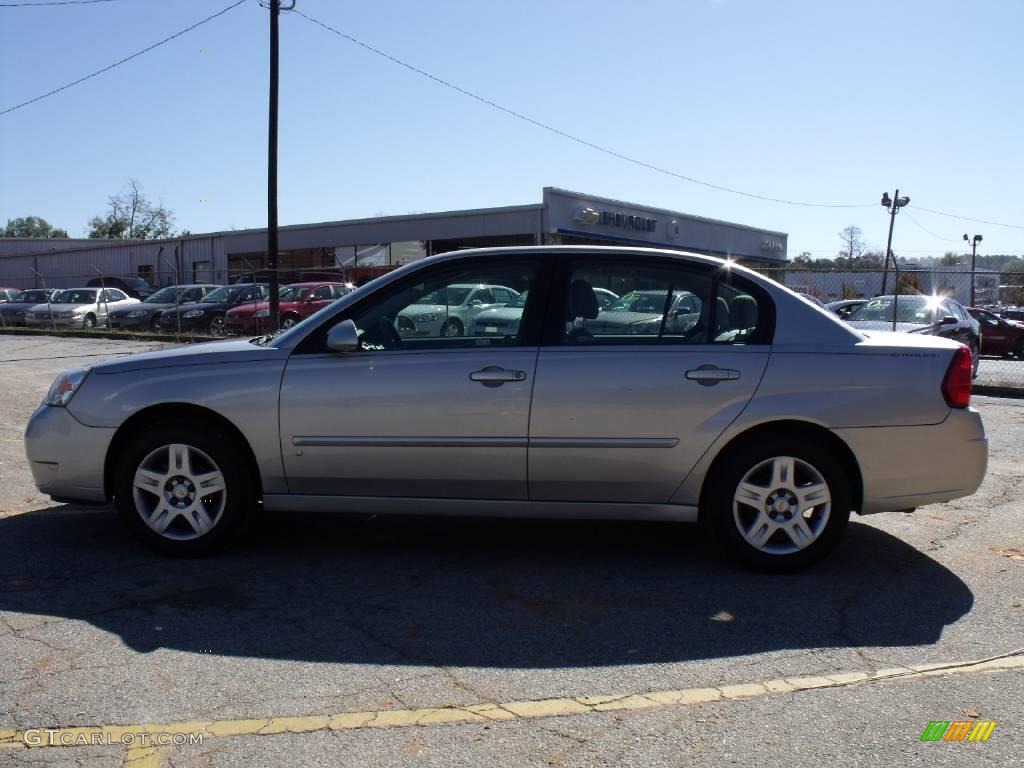 2006 Malibu LT Sedan - Silverstone Metallic / Titanium Gray photo #2