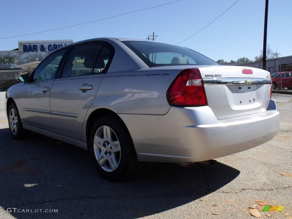2006 Malibu LT Sedan - Silverstone Metallic / Titanium Gray photo #3