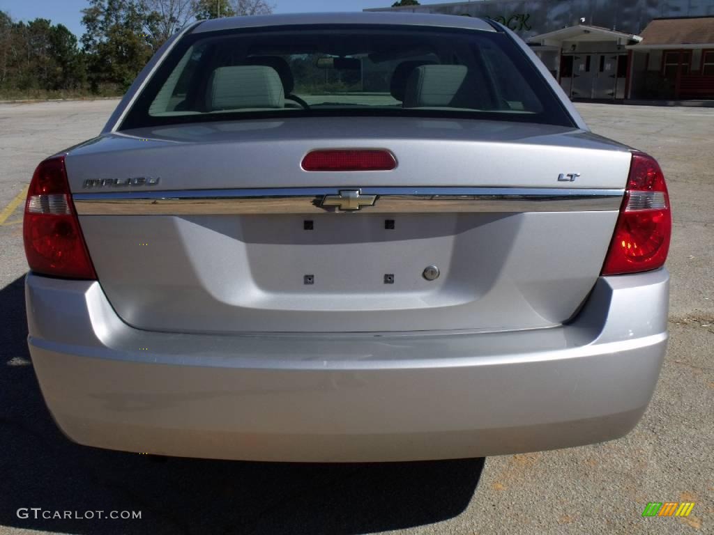 2006 Malibu LT Sedan - Silverstone Metallic / Titanium Gray photo #4