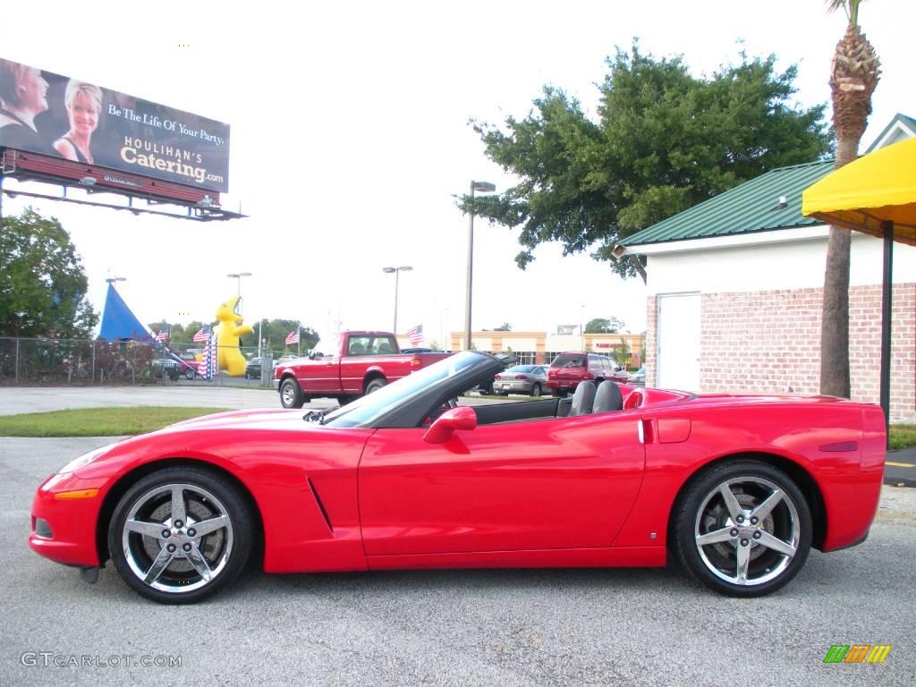 2007 Corvette Convertible - Victory Red / Cashmere photo #11