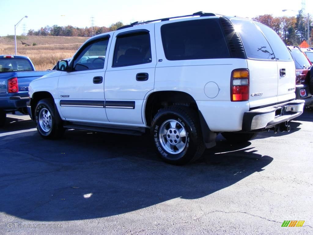 2000 Tahoe LS 4x4 - Summit White / Gray photo #3