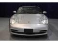 2003 Arctic Silver Metallic Porsche 911 Carrera Cabriolet  photo #4