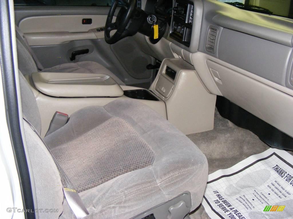 2000 Tahoe LS 4x4 - Summit White / Gray photo #7