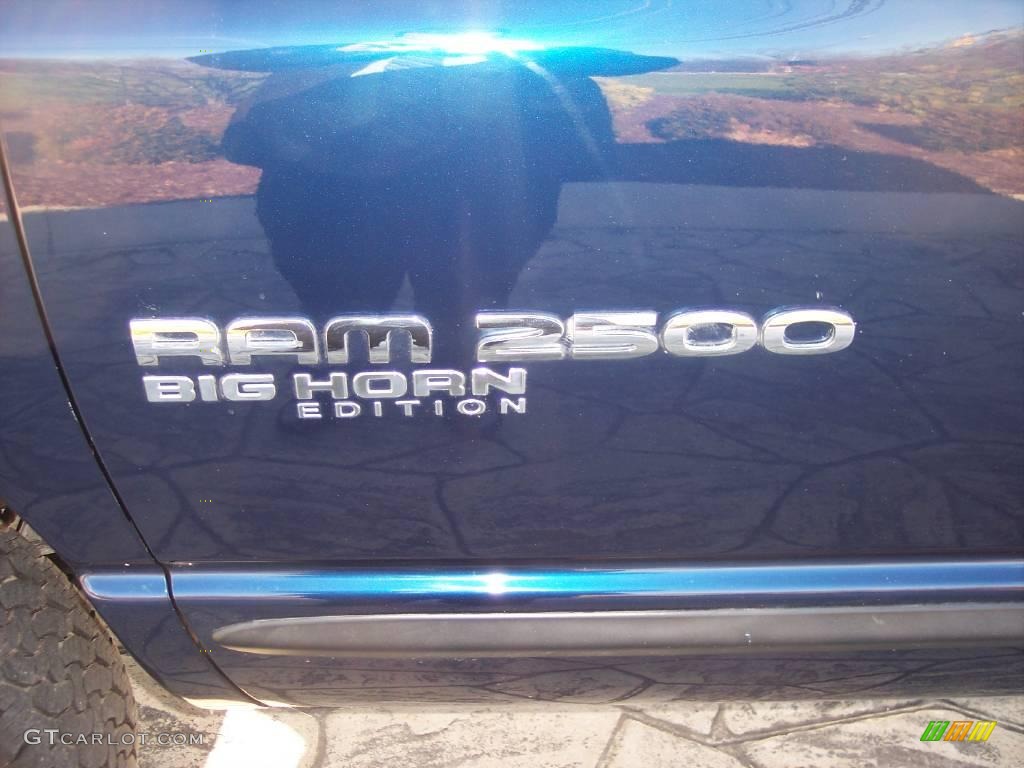 2005 Ram 2500 Big Horn Quad Cab 4x4 - Patriot Blue Pearl / Dark Slate Gray photo #5