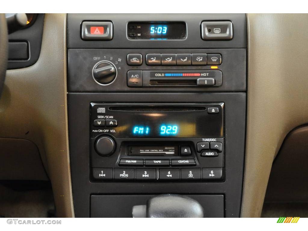 1999 Maxima SE - Lakeshore Blue / Beige photo #8