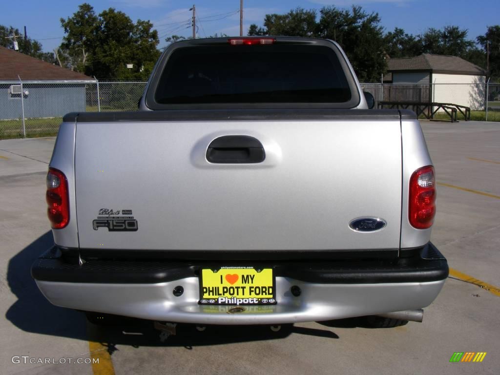 2003 F150 XL Sport Regular Cab - Silver Metallic / Medium Graphite Grey photo #4