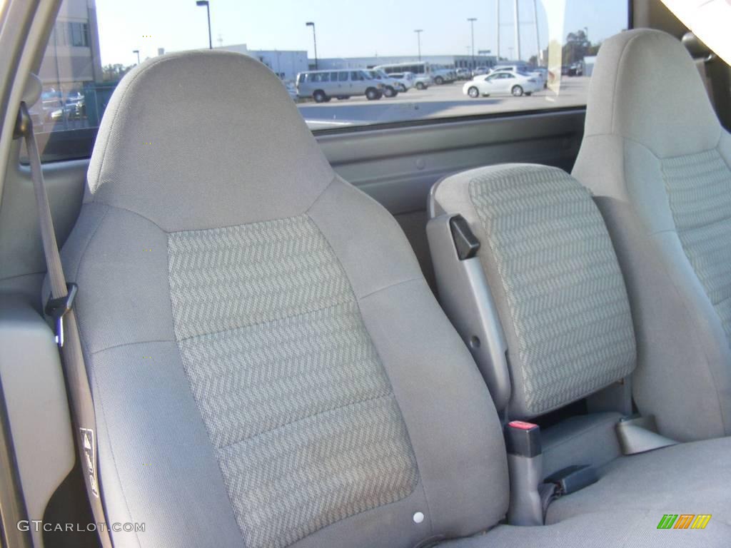 2003 F150 XL Sport Regular Cab - Silver Metallic / Medium Graphite Grey photo #24