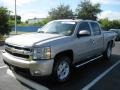 2007 Silver Birch Metallic Chevrolet Silverado 1500 LTZ Crew Cab 4x4  photo #1