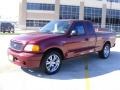 2004 Dark Toreador Red Metallic Ford F150 XLT Heritage SuperCab  photo #7