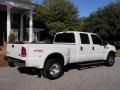 2004 Oxford White Ford F350 Super Duty Lariat Crew Cab 4x4 Dually  photo #9