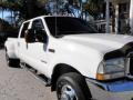 2004 Oxford White Ford F350 Super Duty Lariat Crew Cab 4x4 Dually  photo #13