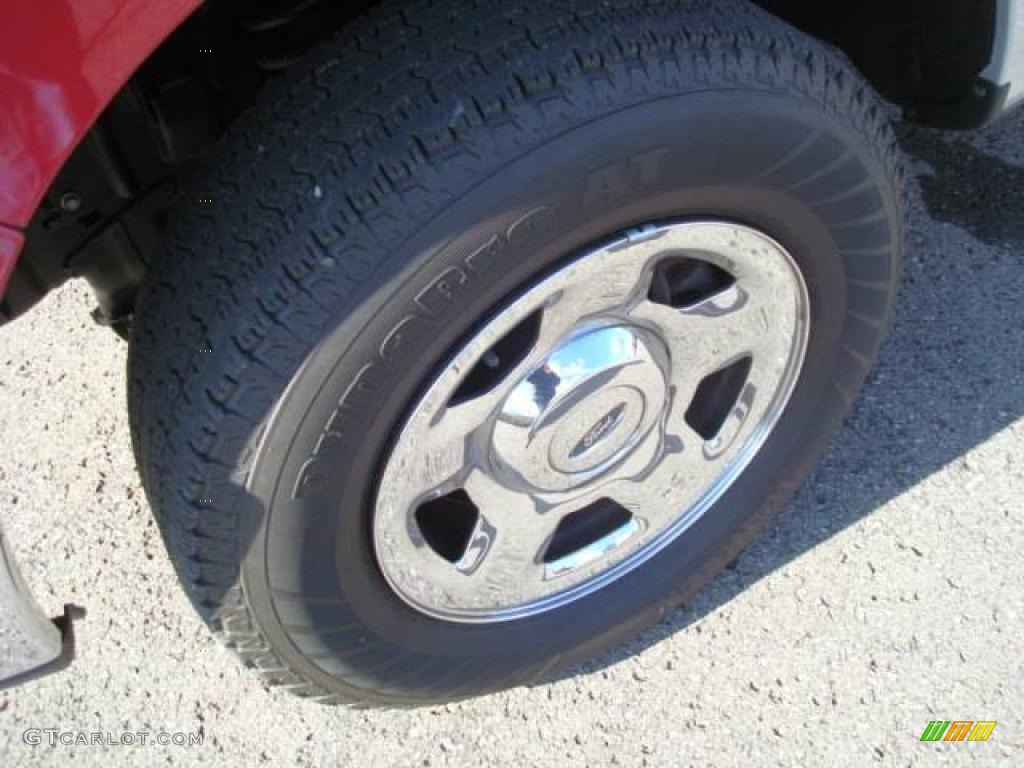 2007 F150 XLT SuperCab 4x4 - Redfire Metallic / Medium Flint photo #9