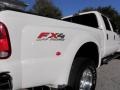 2004 Oxford White Ford F350 Super Duty Lariat Crew Cab 4x4 Dually  photo #20