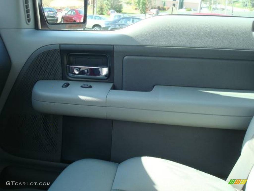 2007 F150 XLT SuperCab 4x4 - Redfire Metallic / Medium Flint photo #17