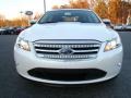 2010 White Platinum Metallic Tri-Coat Ford Taurus SHO AWD  photo #7