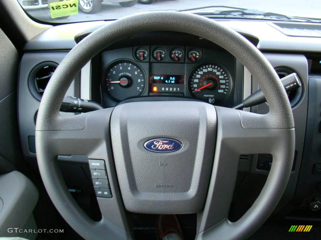 2010 F150 STX SuperCab - Sterling Grey Metallic / Medium Stone photo #21