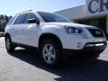 2010 Summit White GMC Acadia SLE  photo #2