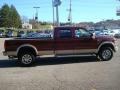 2008 Dark Toreador Red Ford F350 Super Duty King Ranch Crew Cab 4x4  photo #5