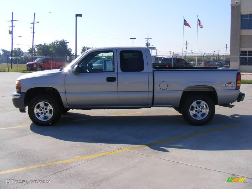 2006 Sierra 1500 SL Extended Cab 4x4 - Sand Beige Metallic / Dark Pewter photo #6