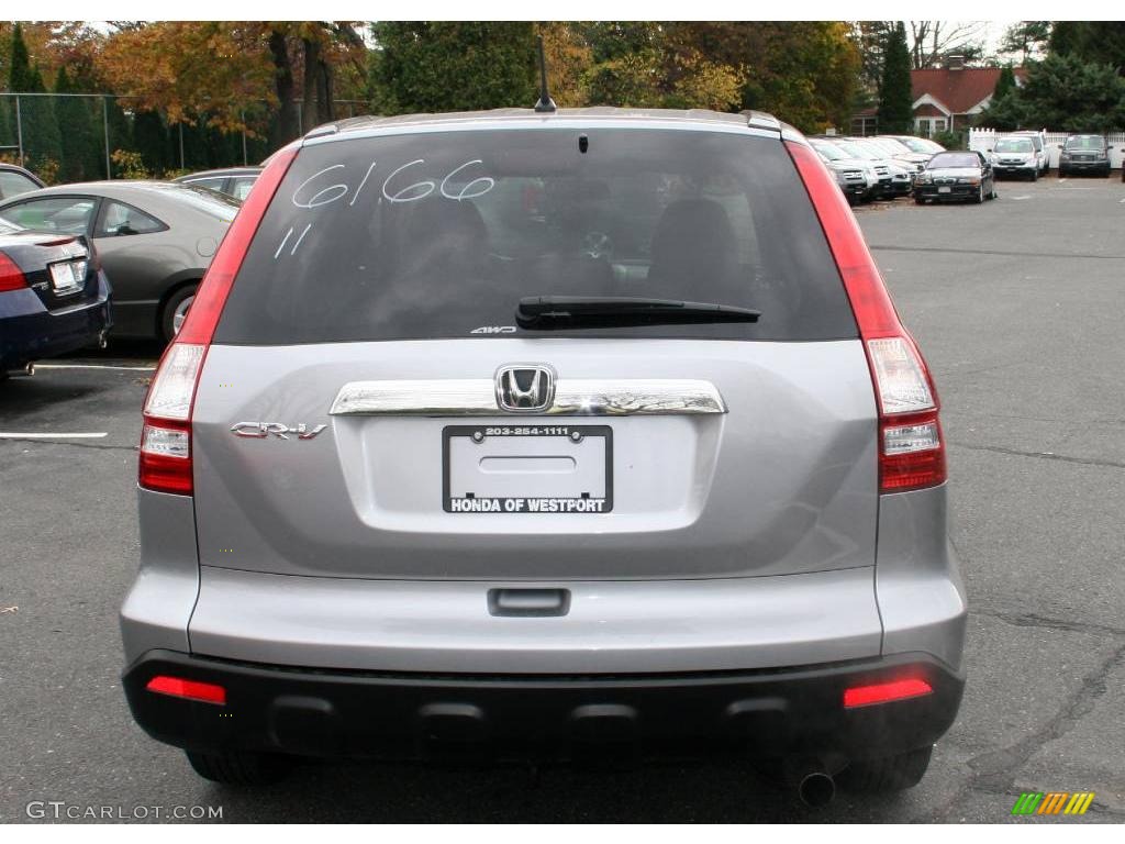 2008 CR-V EX 4WD - Whistler Silver Metallic / Gray photo #6