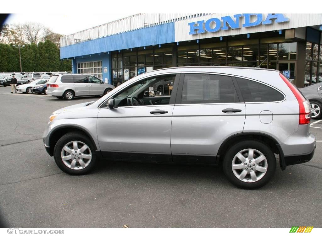 2008 CR-V EX 4WD - Whistler Silver Metallic / Gray photo #9