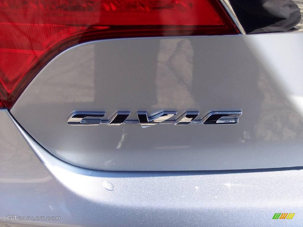 2009 Civic DX-VP Sedan - Alabaster Silver Metallic / Gray photo #10