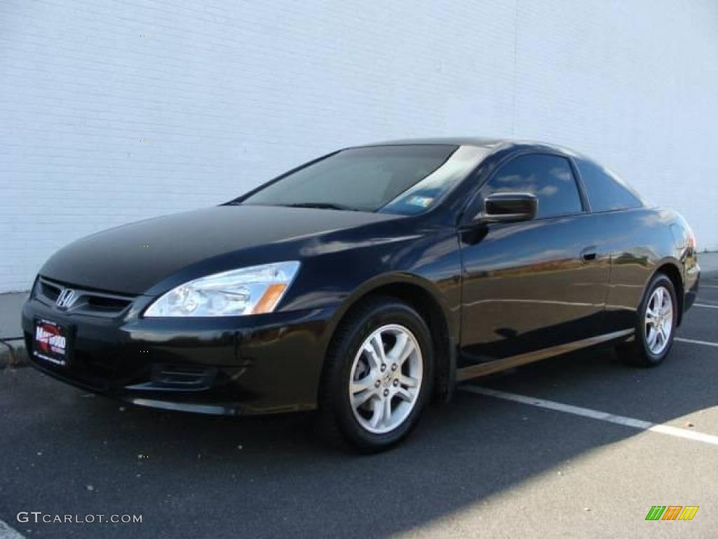 2007 Nighthawk Black Pearl Honda Accord Ex L Coupe 21237247