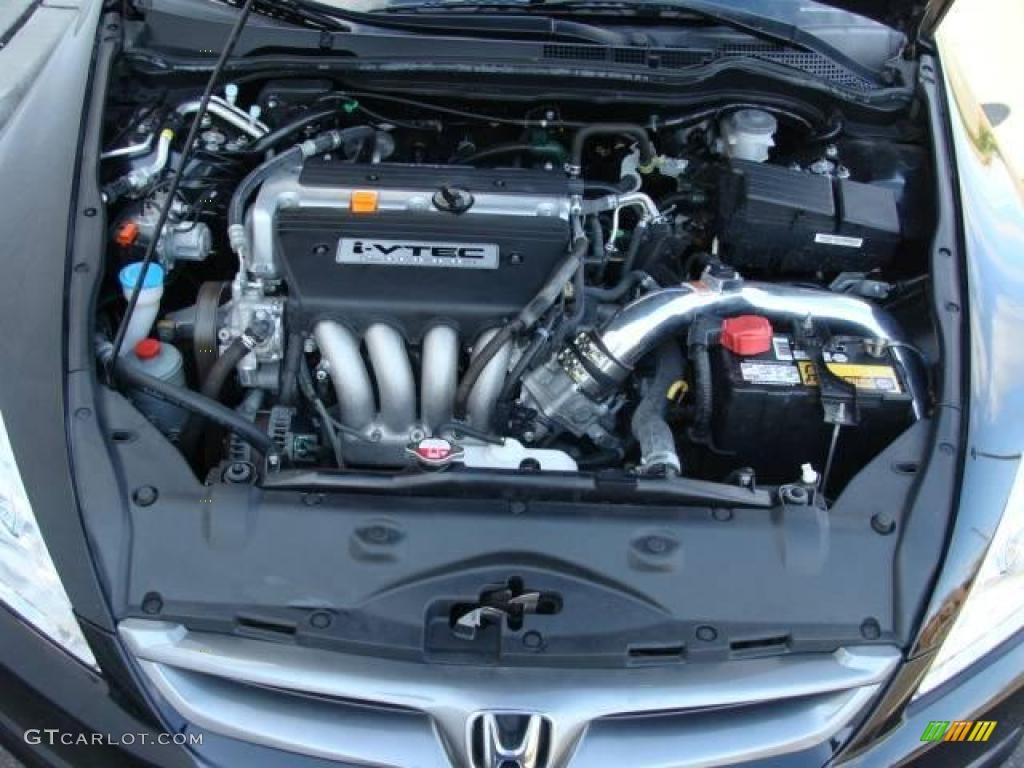 2007 Accord EX-L Coupe - Nighthawk Black Pearl / Black photo #15