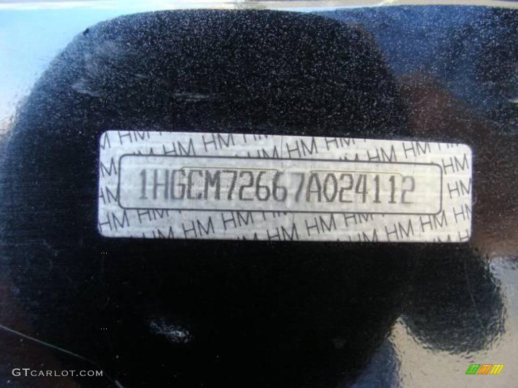 2007 Accord EX-L Coupe - Nighthawk Black Pearl / Black photo #16