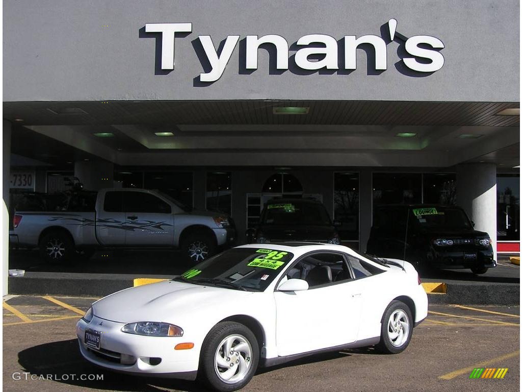 1995 Northstar White Mitsubishi Eclipse Gsx Turbo Awd Coupe
