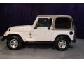 2000 Stone White Jeep Wrangler Sahara 4x4  photo #27