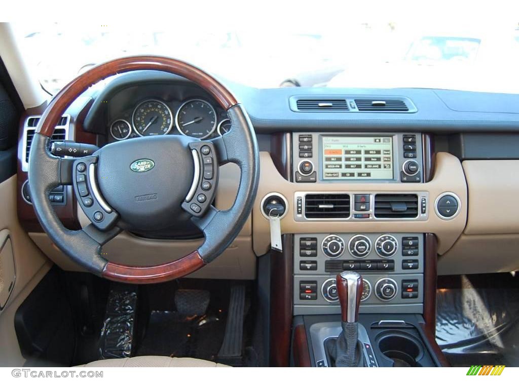 2007 Range Rover HSE - Java Black Pearl / Sand/Jet photo #3