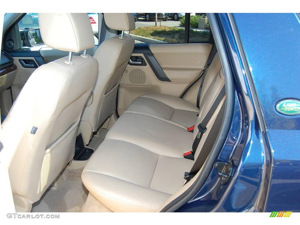 2008 Land Rover LR2 SE Rear Seat Photo #21265734