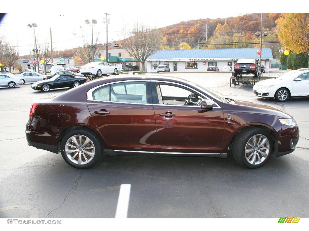 2009 MKS AWD Sedan - Cinnamon Metallic / Cashmere photo #4