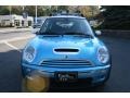 2003 Electric Blue Metallic Mini Cooper S Hardtop  photo #7