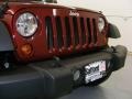 2009 Red Rock Crystal Pearl Jeep Wrangler Unlimited X 4x4  photo #27