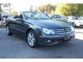 2008 Steel Grey Metallic Mercedes-Benz CLK 350 Cabriolet  photo #3